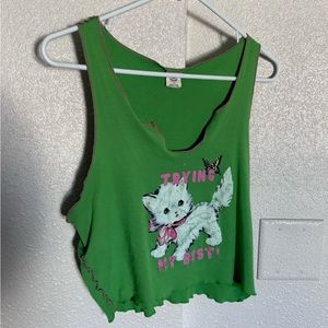 Urban outfitters kitten tank